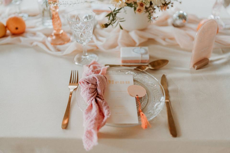 Décoration table mariage lille