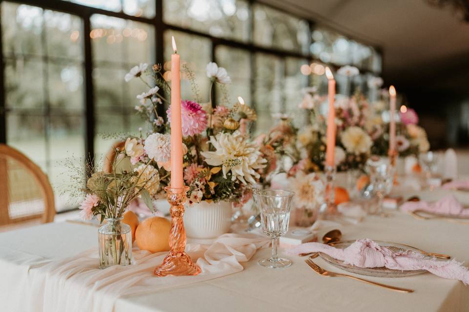 Décoration table mariage lille