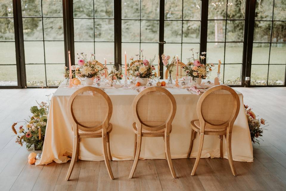 Décoration table mariage lille