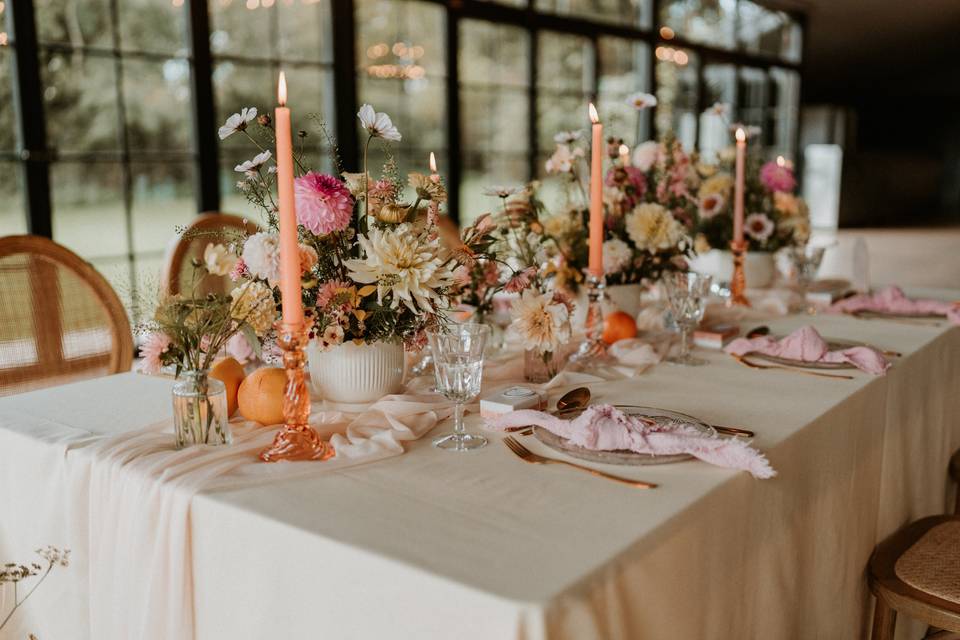 Décoration table mariage lille