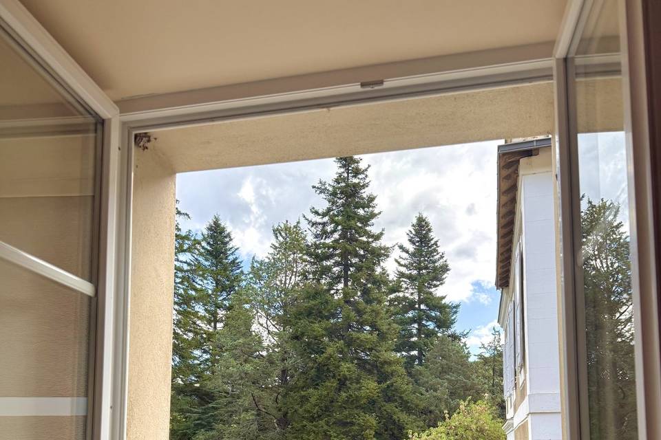 Vue chambre