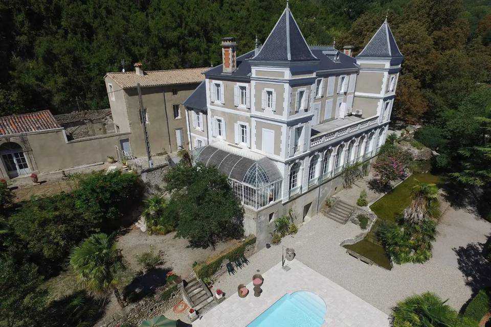 Vue aérienne