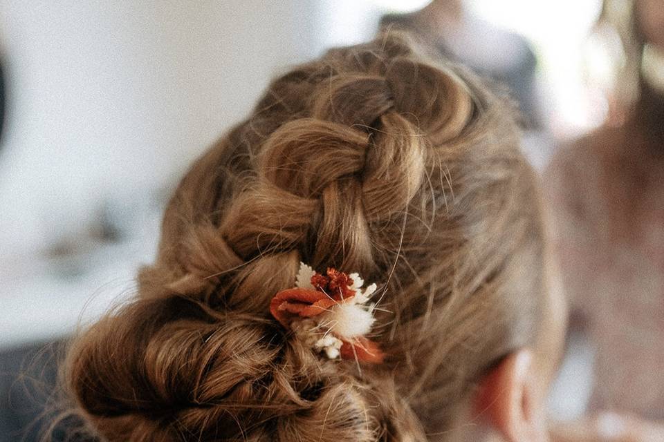 Coiffure mère mariée