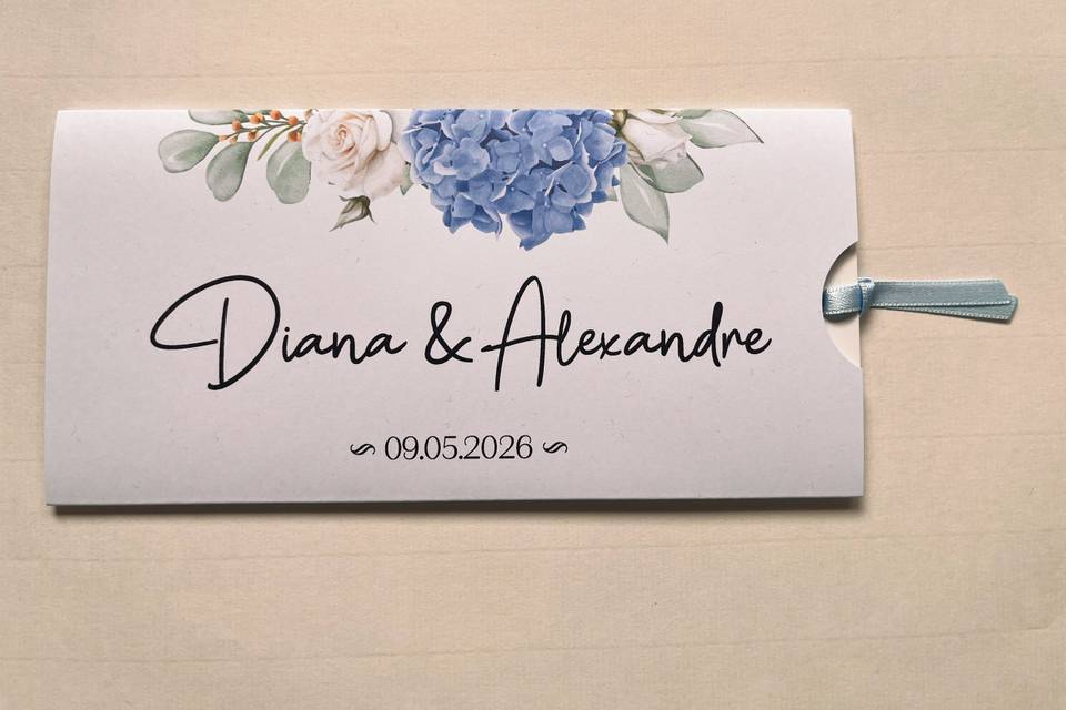 Faire part pochette