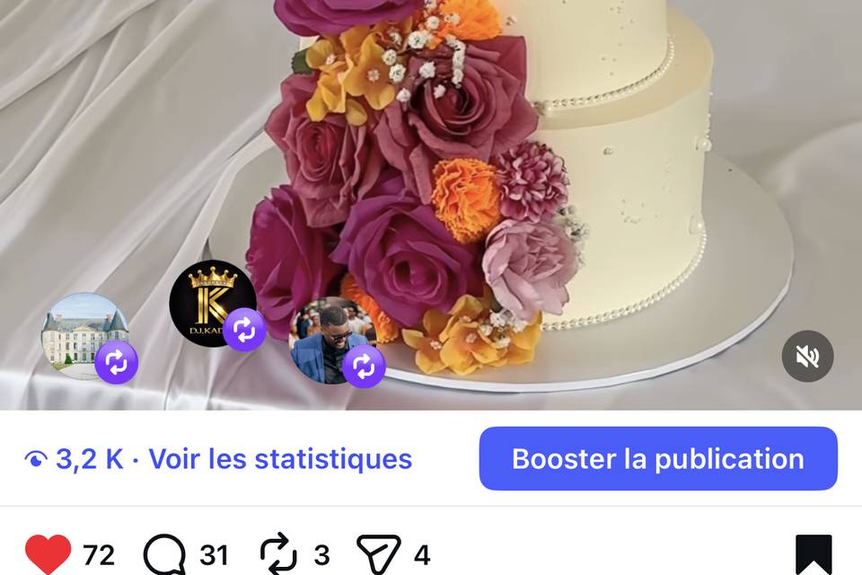 Orange et fushia