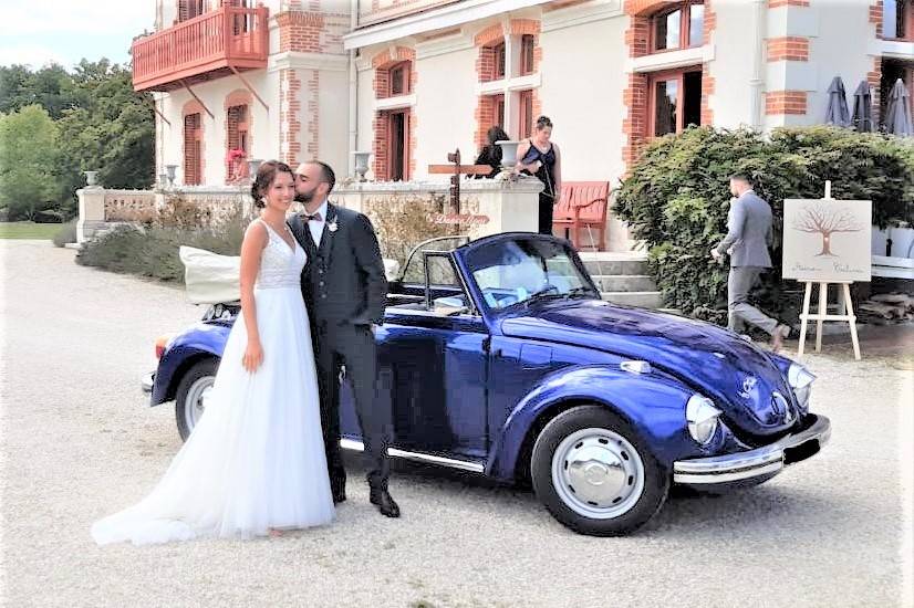 Les Mariés en VW Cox