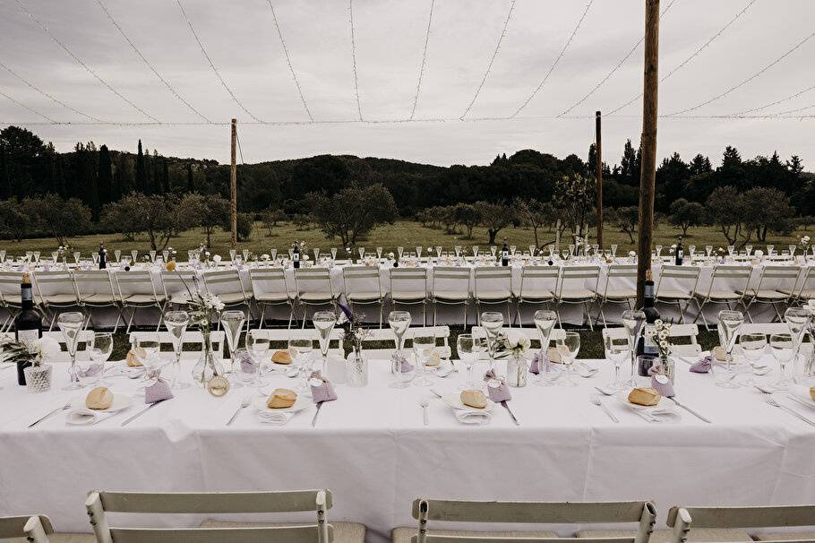 Table banquet en provence