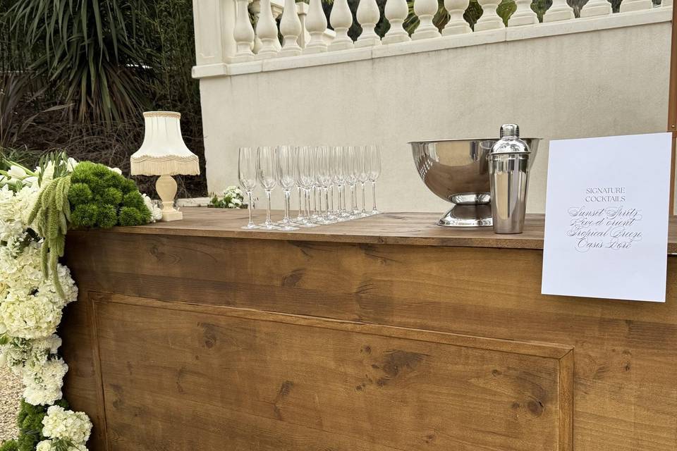 Bar à cocktail