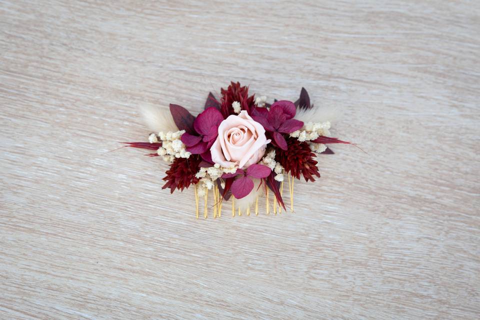 Peigne M rose stabilisée Ada