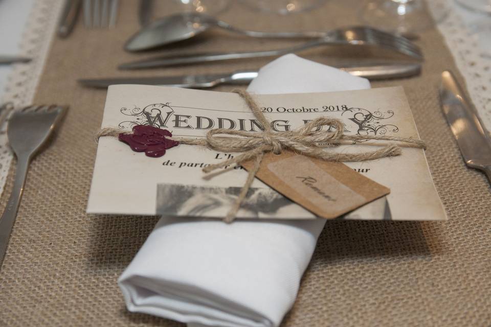 Mariage de E et X