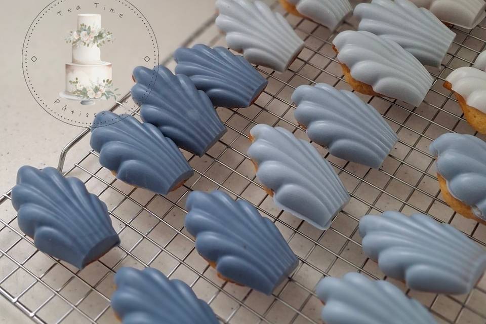 Madeleines pastels