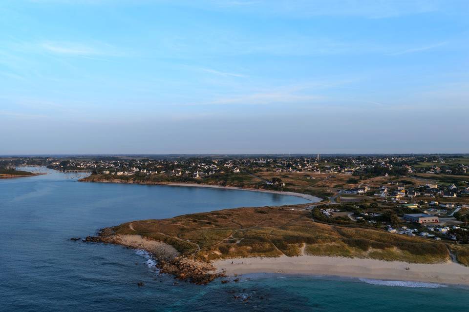 Prise de vue à Saint-Pabu