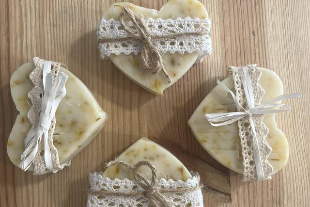 Savon cœur calendula