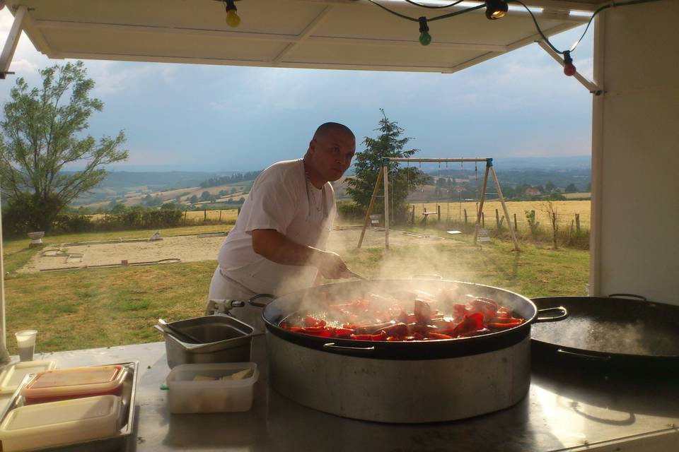 Cuisson Poivrons Rouge