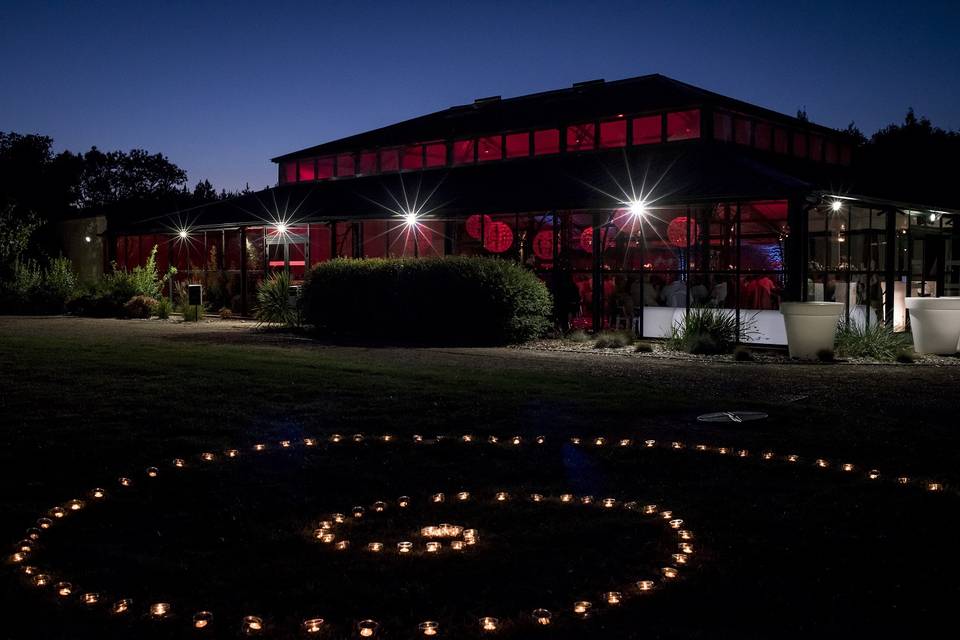 La Verrière Baltard de nuit
