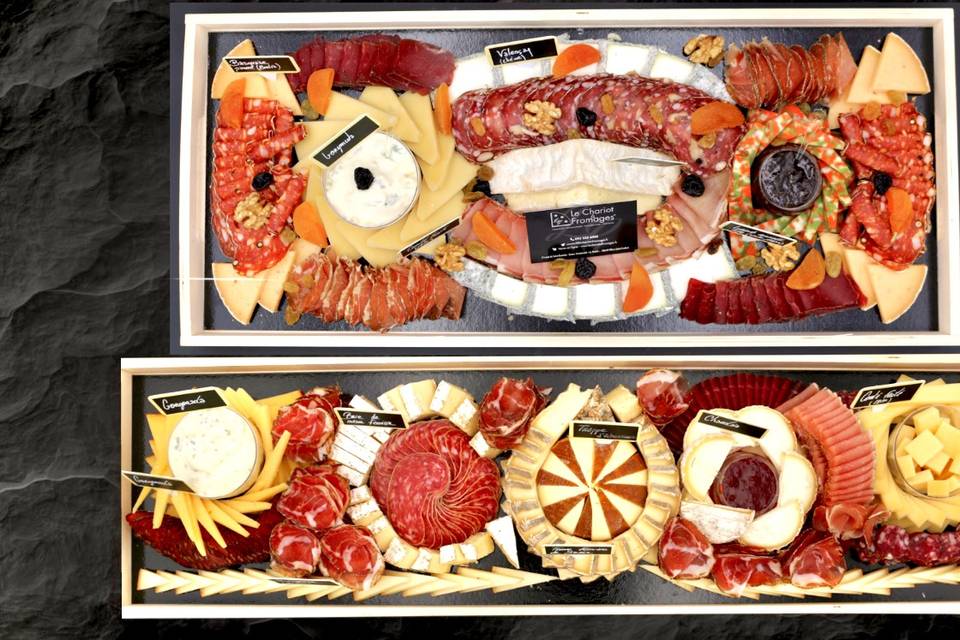 Plateaux Fromages Charcuterie