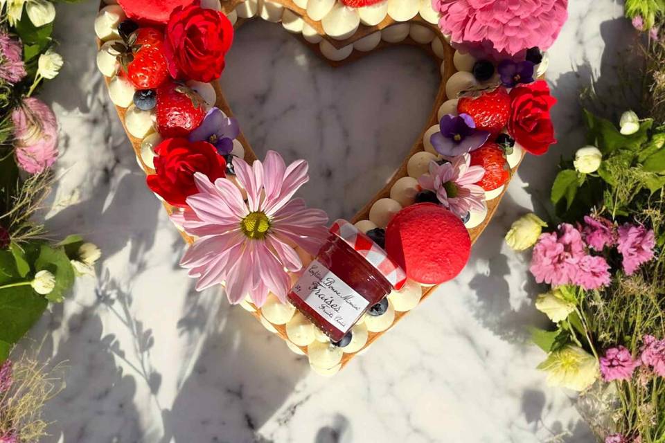 Coeur cake