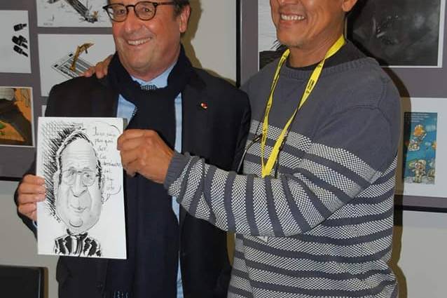 Caricature François Hollande