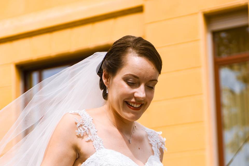 Photo de la mariée