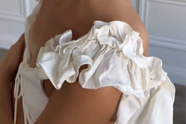 Chignon bas mariée