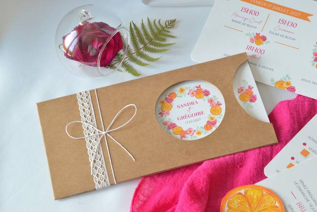 FP pochette floral