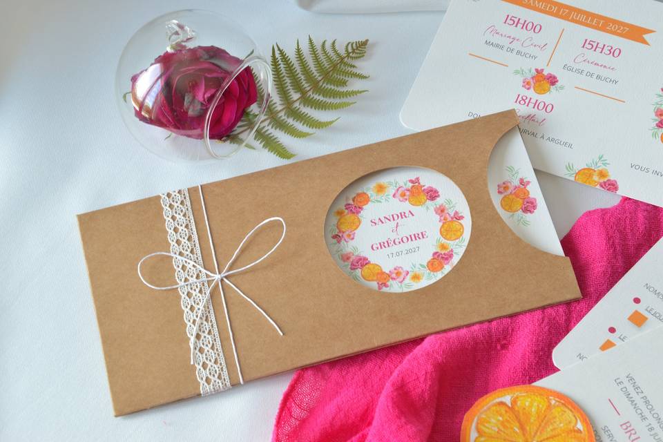 FP pochette floral