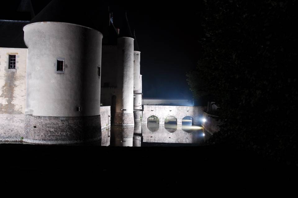 Château illuminé