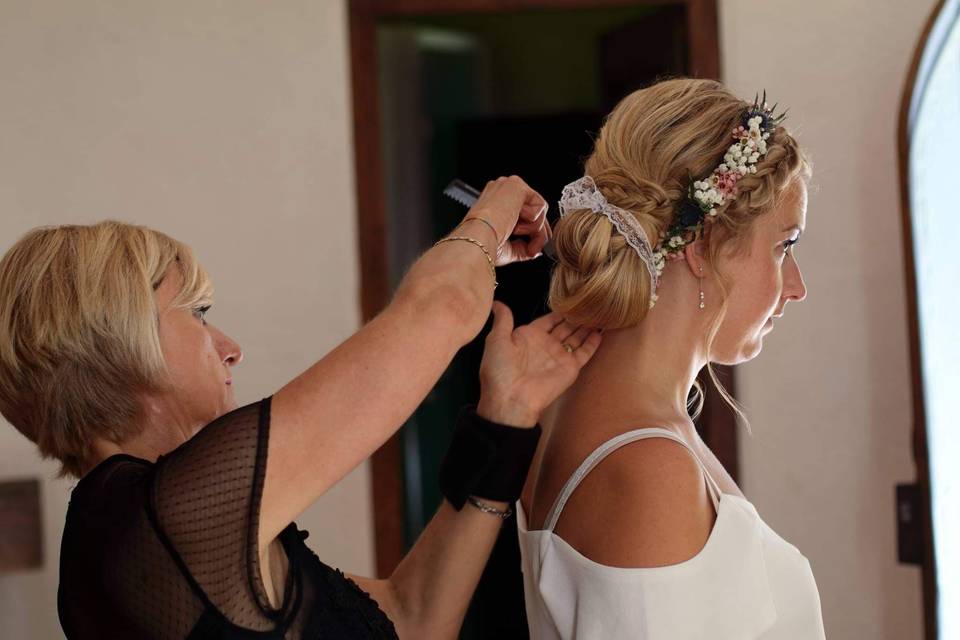 Coiffure de mariée