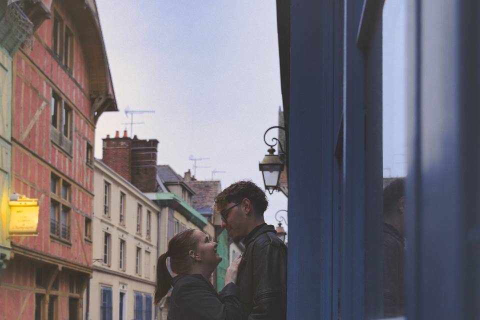 Couple ruelle Troyes