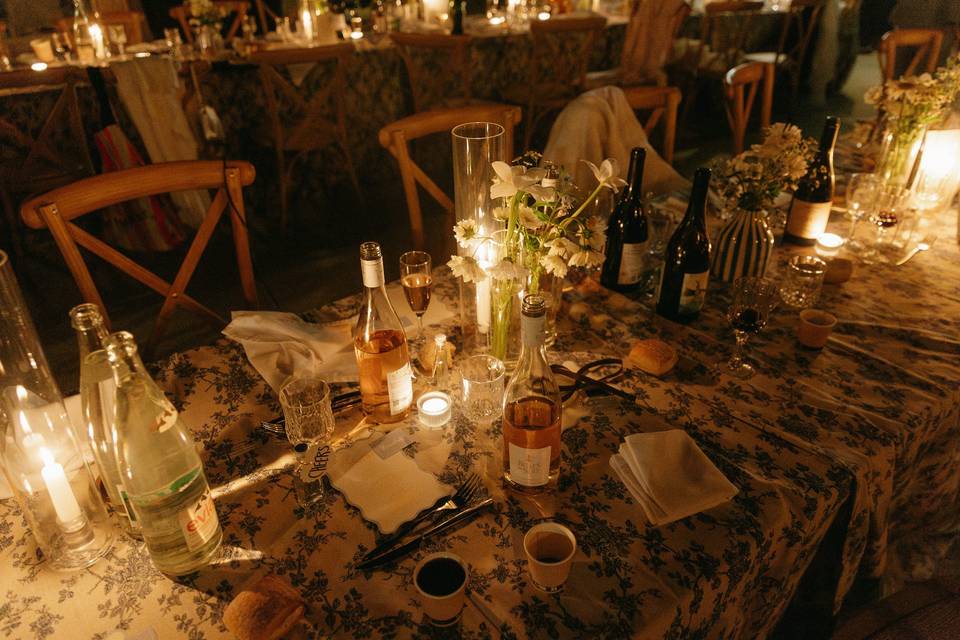 End of dinner
