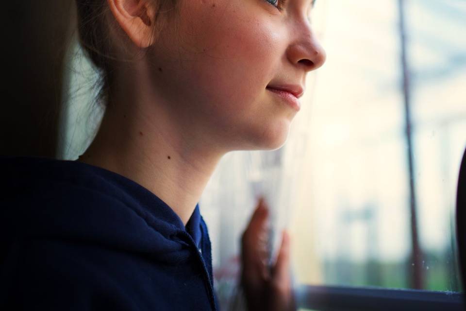 Portrait photo fenêtre