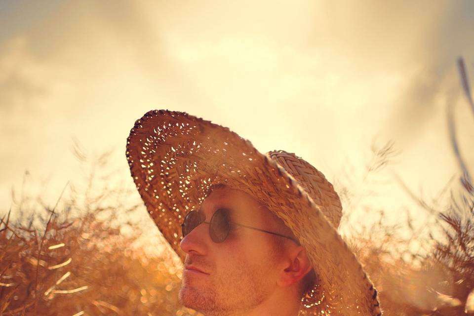 Portrait photo paysan