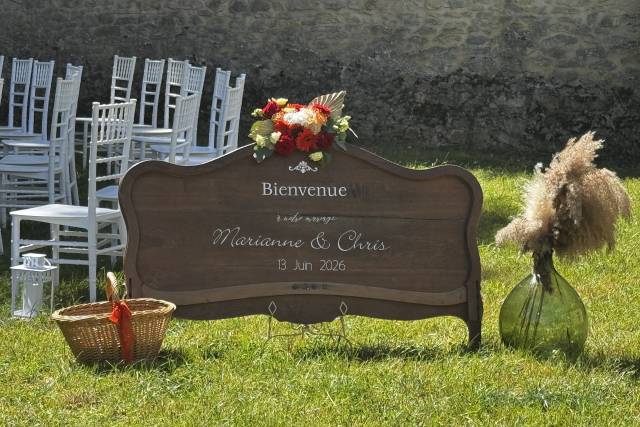 Panneau de bienvenue