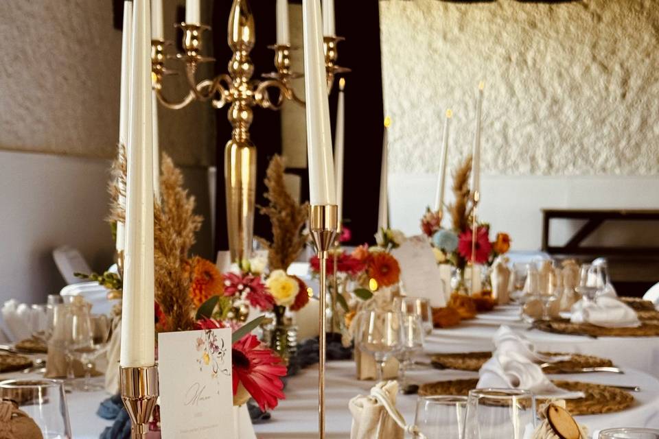 Table invités