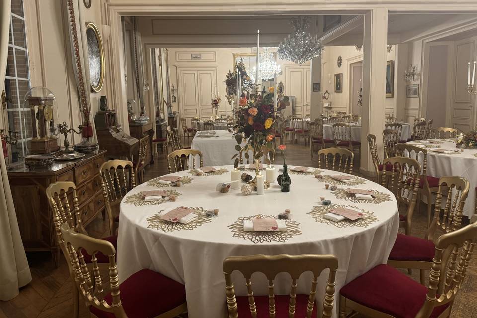 Table des invités