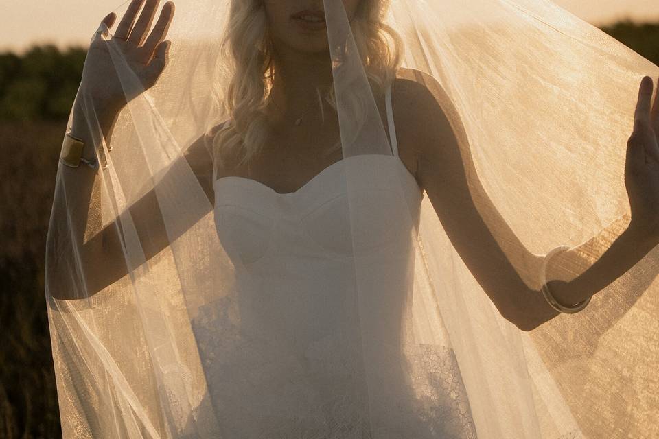 Mariée lavande
