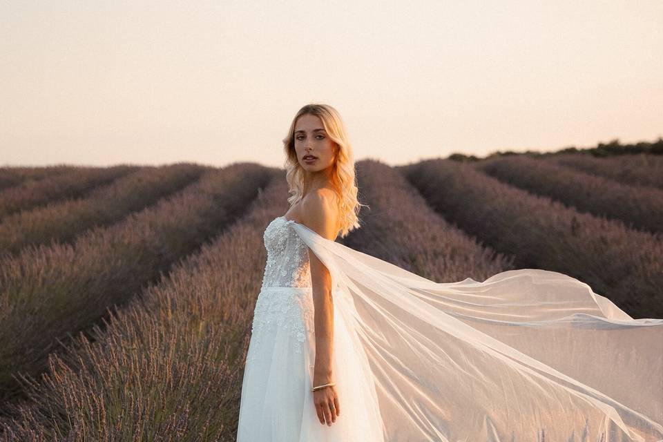 Mariée lavande