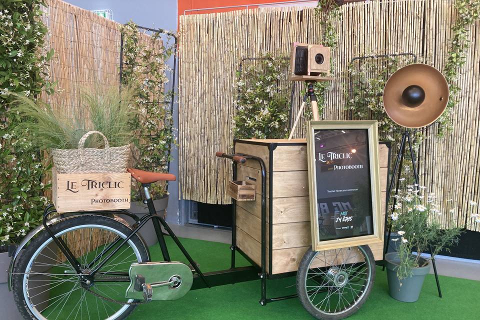 Triporteur photobooth