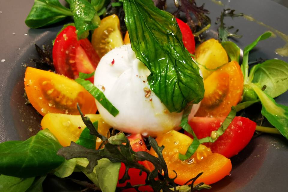 La tomates mozzarella