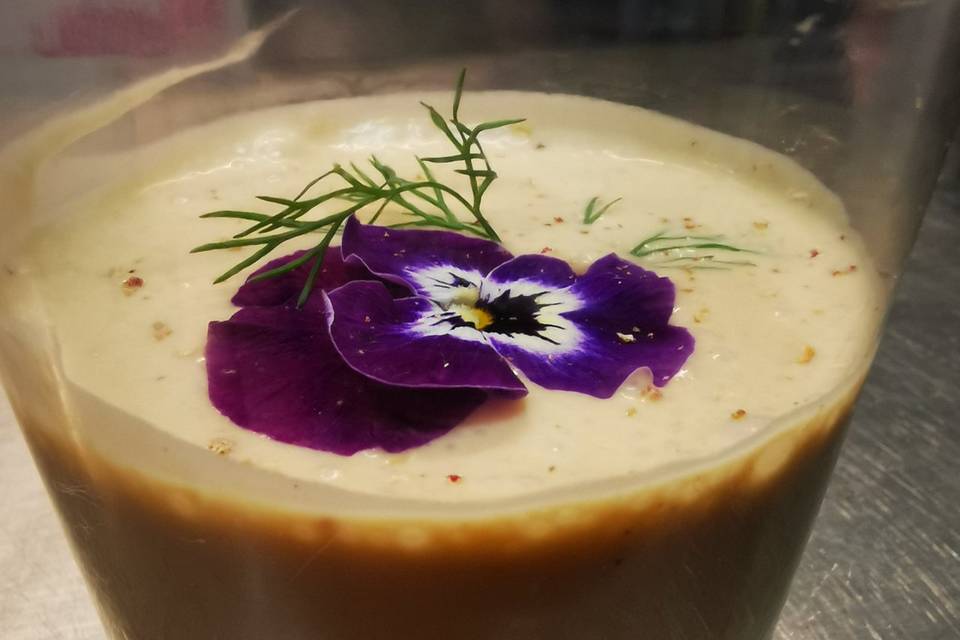 Velouté de champignon & foie g