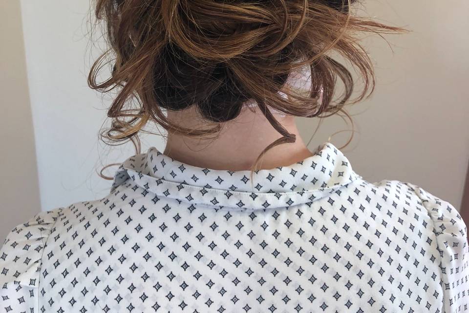 Chignon mariée