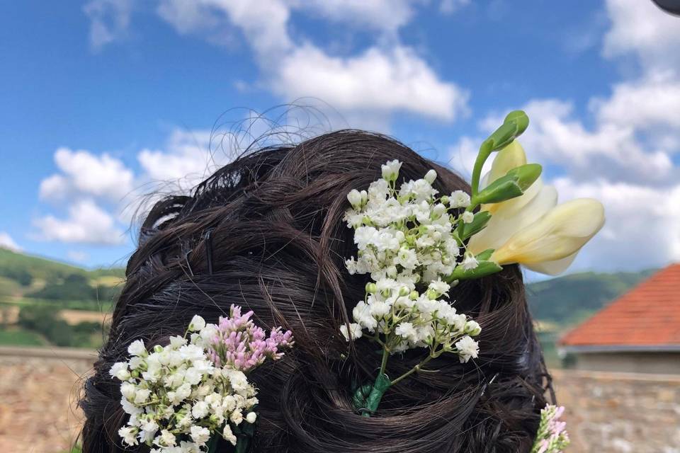 Chignon mariée