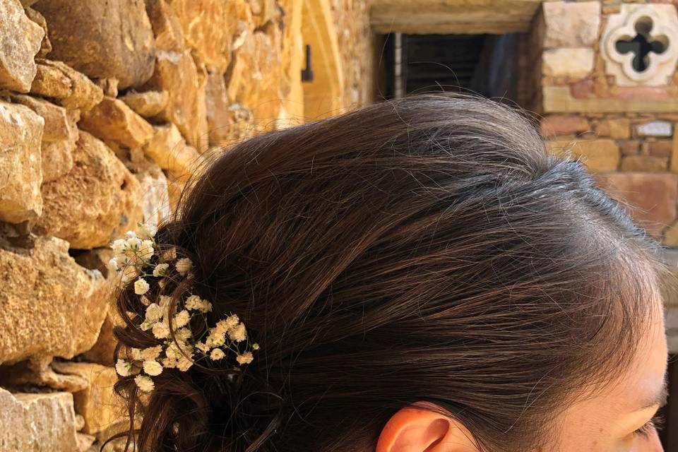 Chignon mariée