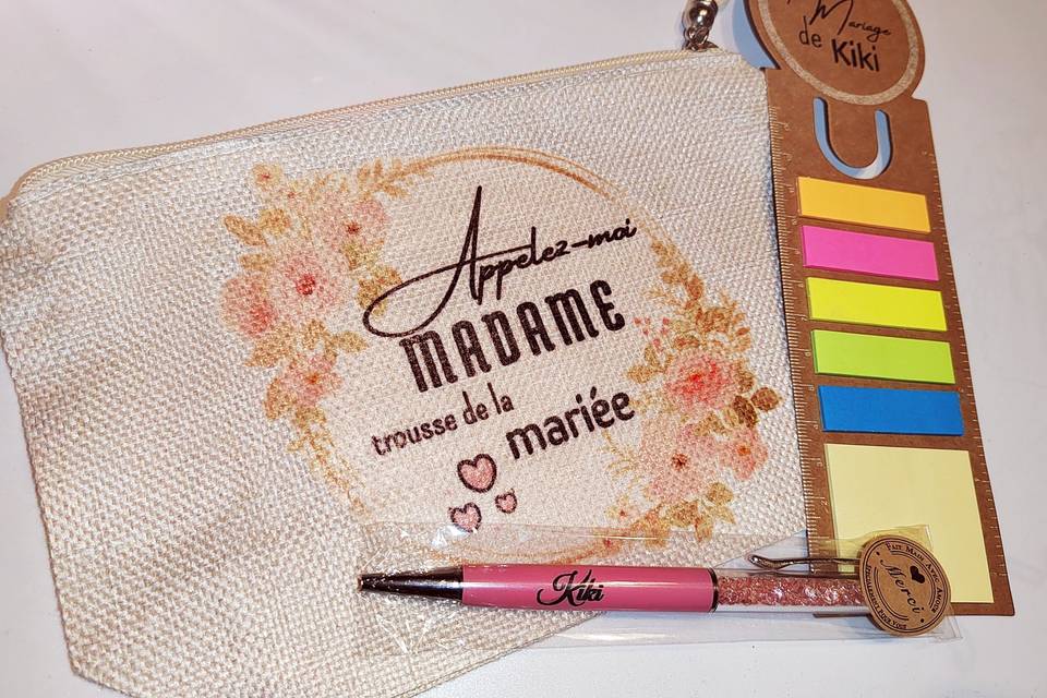 Coffret mariée