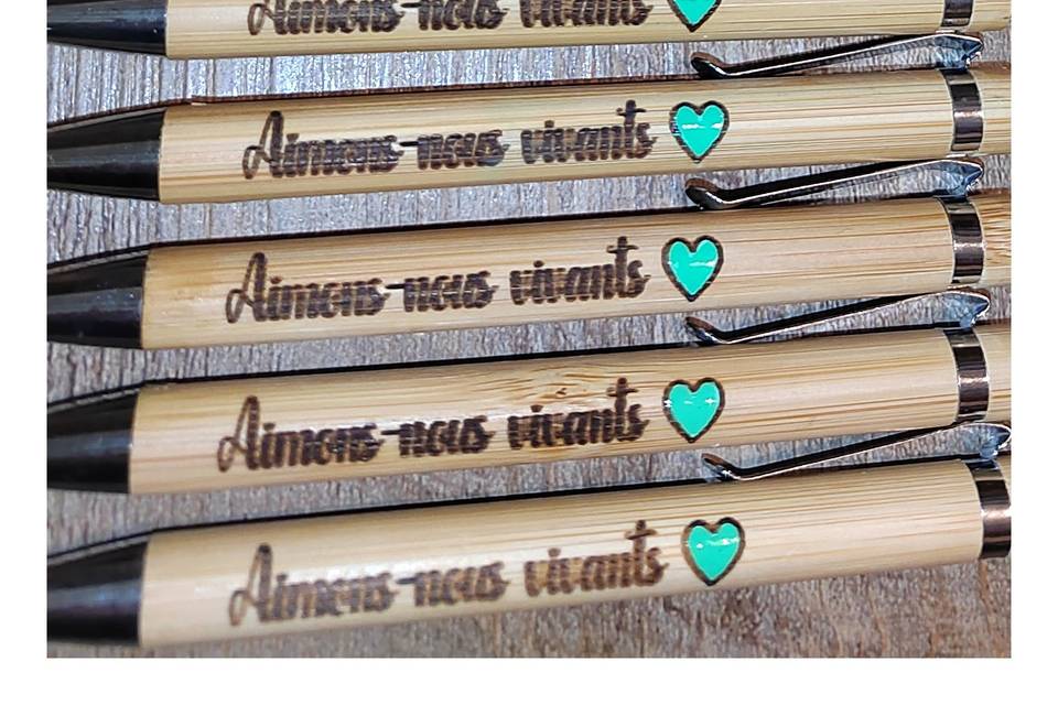 Stylos personnalisés