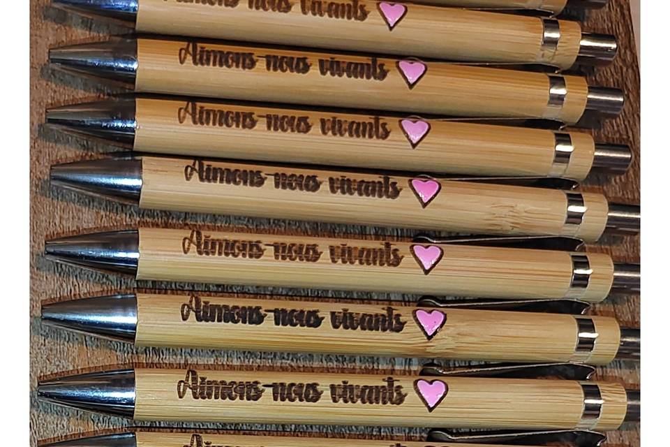 Stylos personnalisés