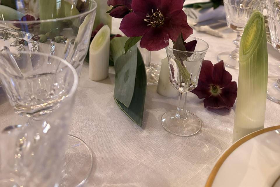 Mise en fleurs de vos tables