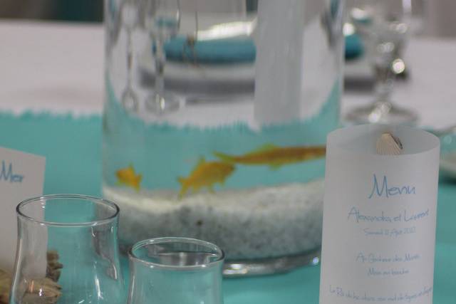 Mariage au bord de la mer