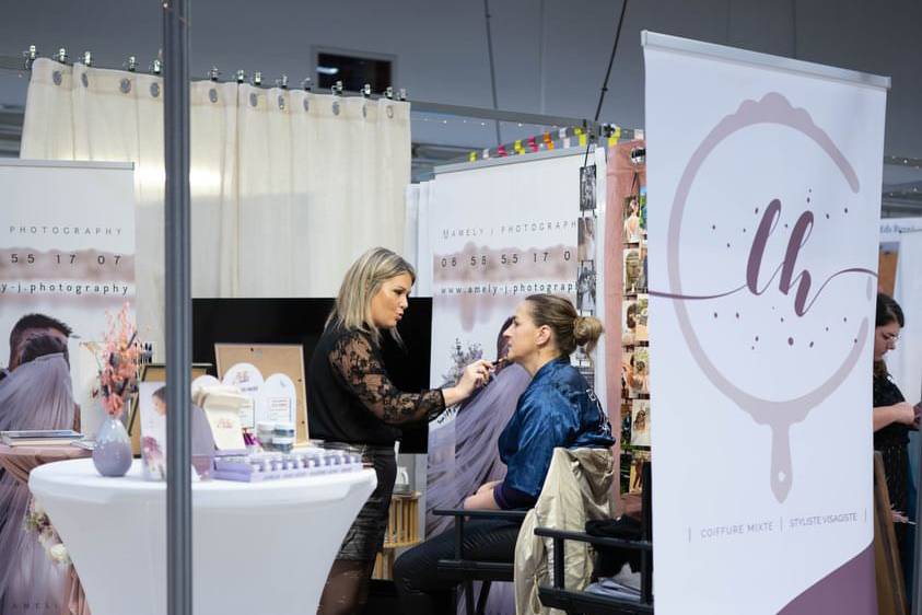 Maquillage salon du mariage