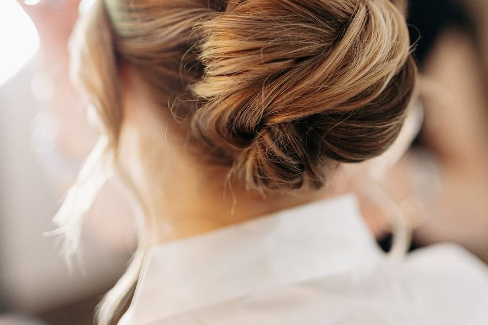 Chignon mariée